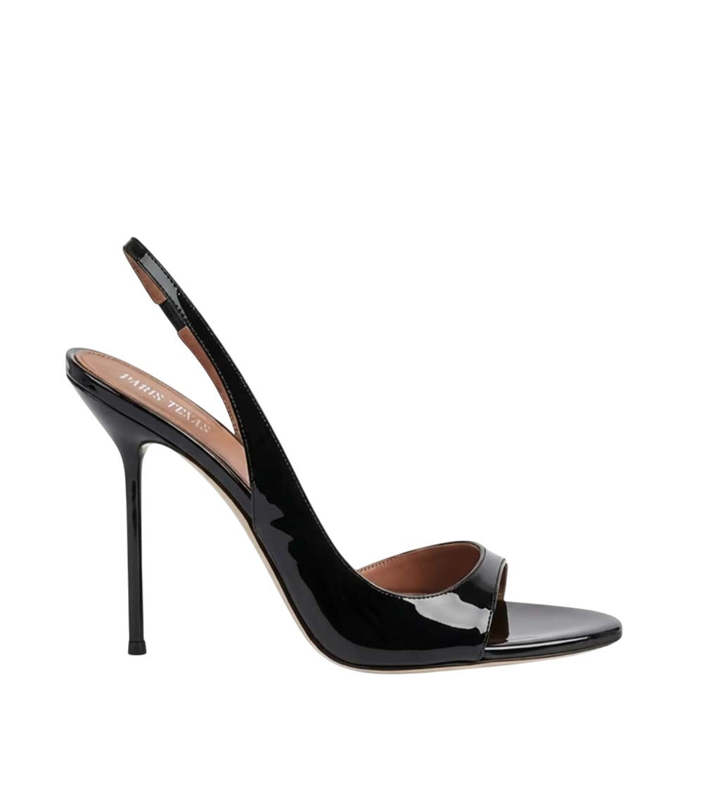 Black Slingback Heels 1
