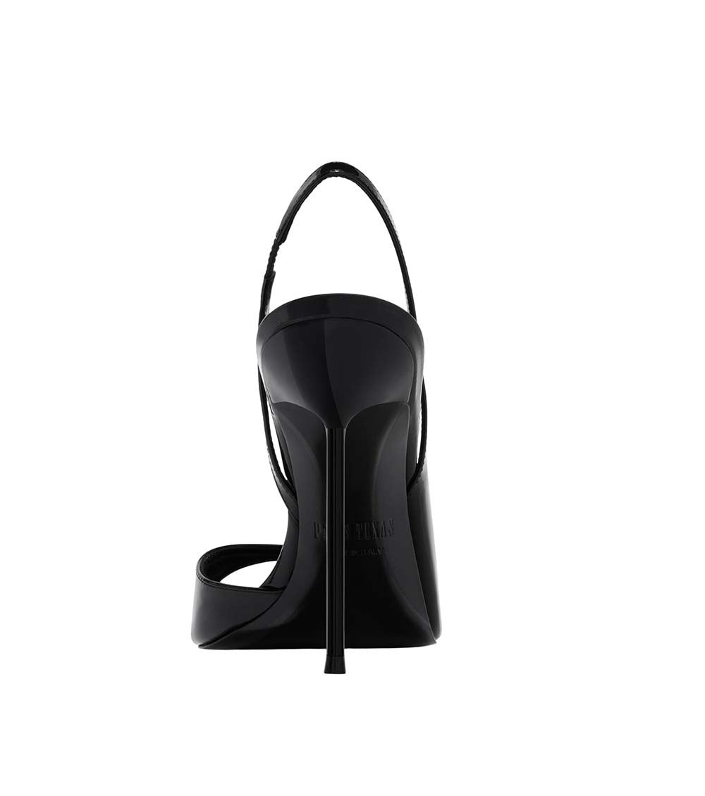 Black Slingback Heels 4