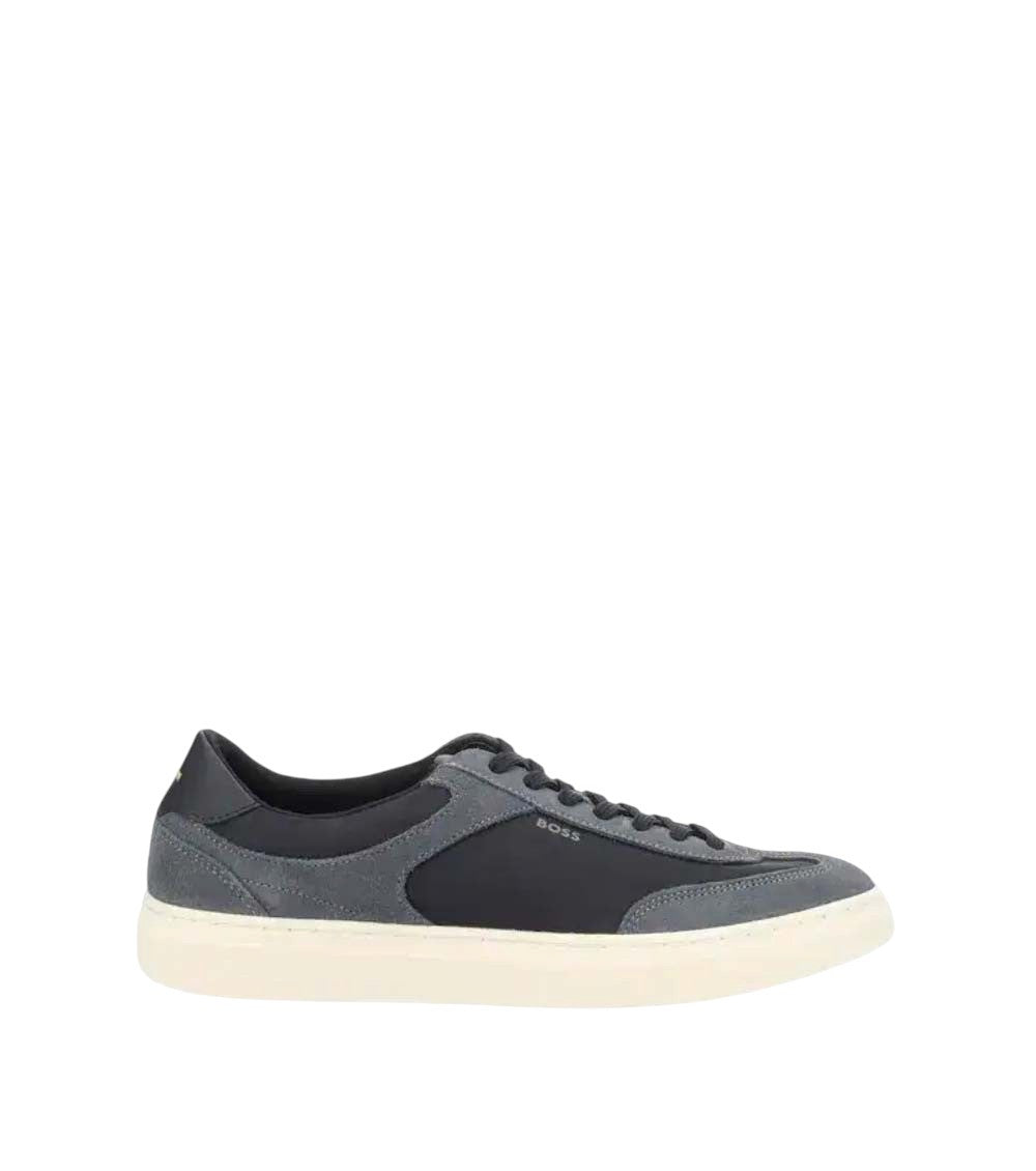 Grey Color-Block Casual Sneakers 1