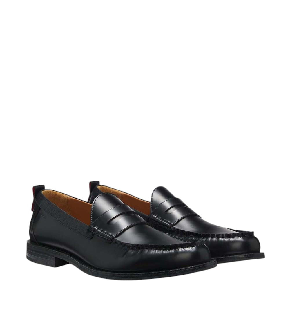 Black Leather Loafers 2