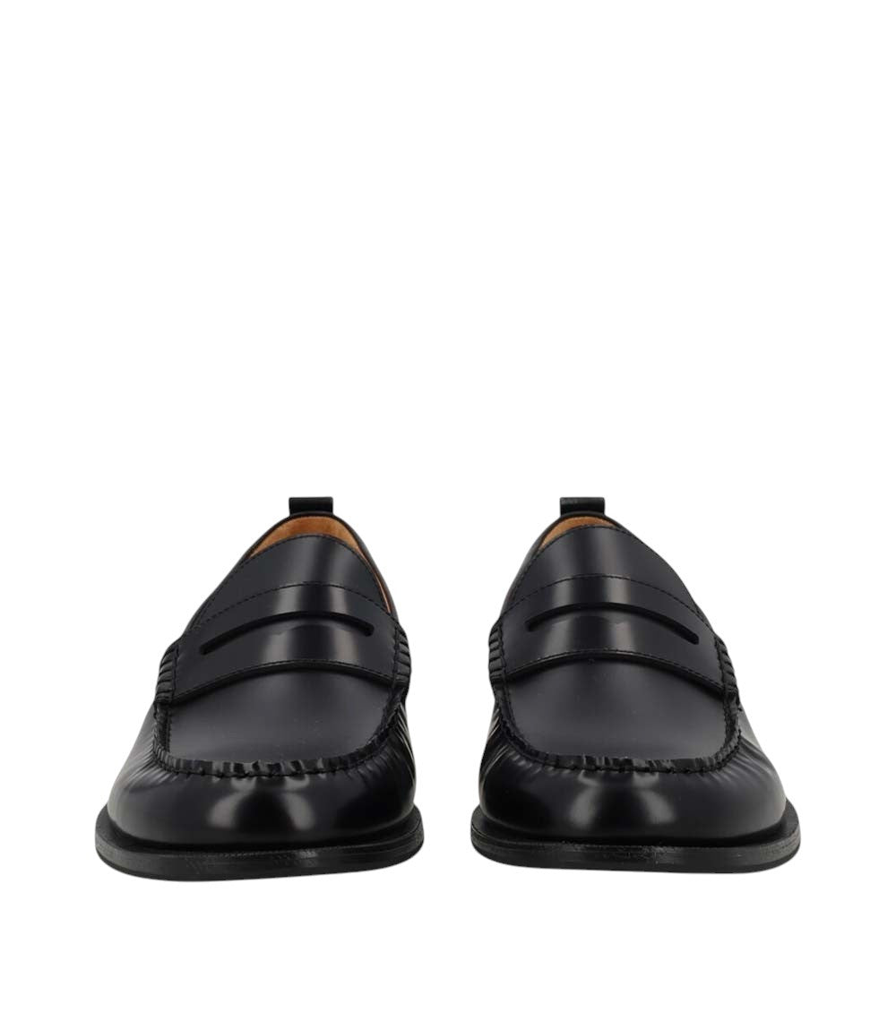 Black Leather Loafers 3