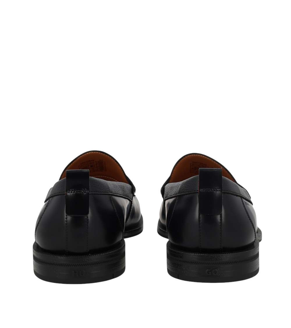 Black Leather Loafers 4