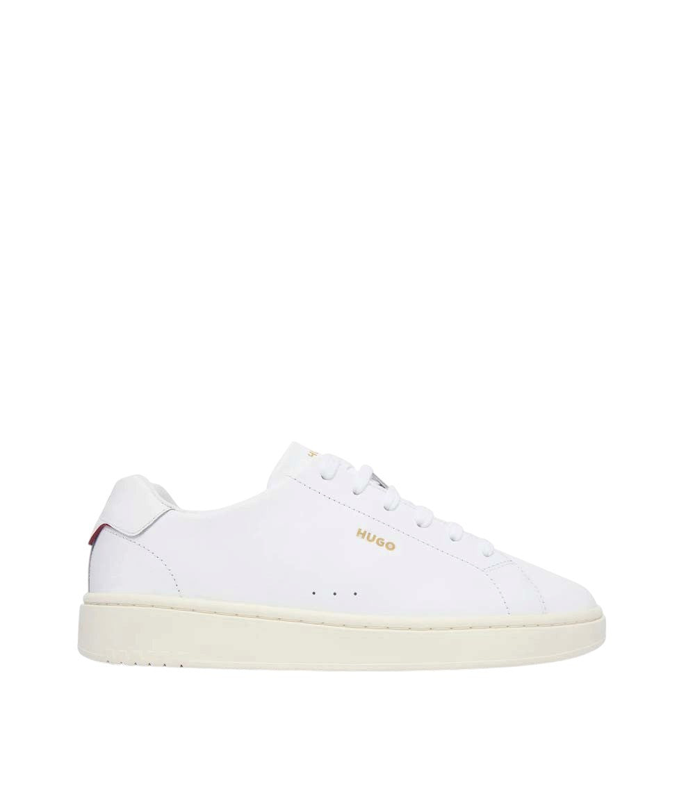 White Neston Logo Sneakers 1