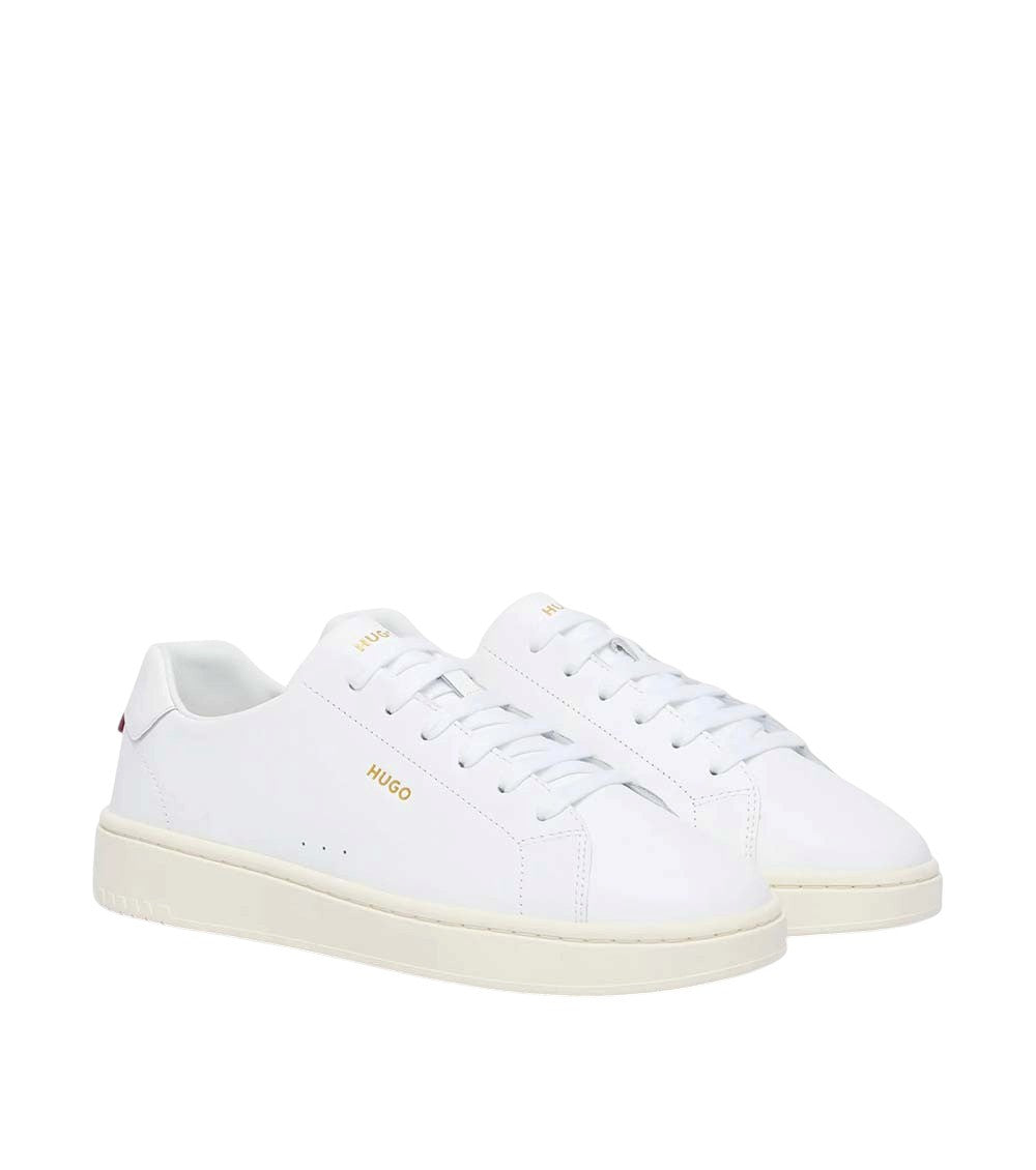 White Neston Logo Sneakers 2