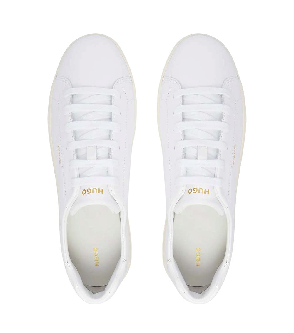 White Neston Logo Sneakers 3