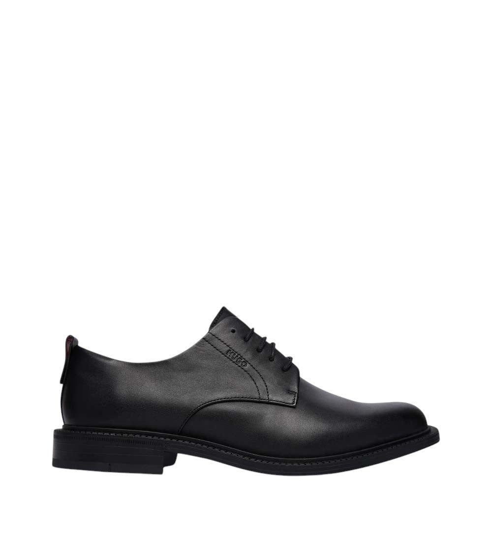 Black Leather Lace Up Shoes 1