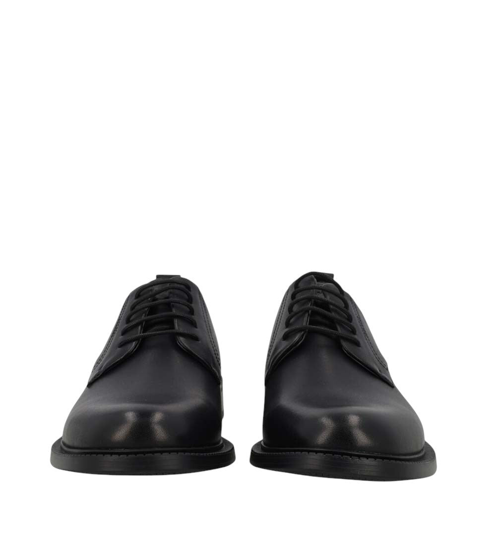 Black Leather Lace Up Shoes 4