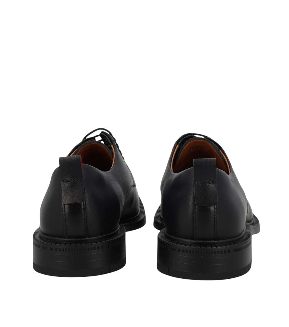 Black Leather Lace Up Shoes 5