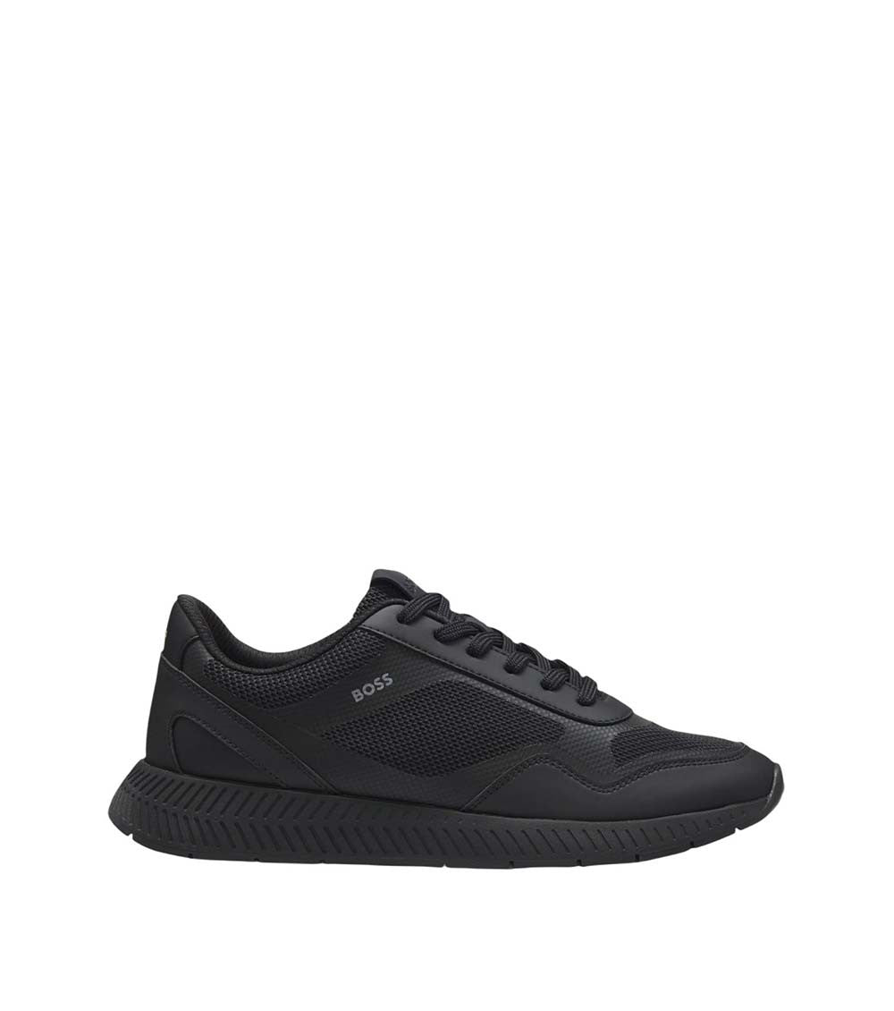 Black Titanium Runn Sneakers 1