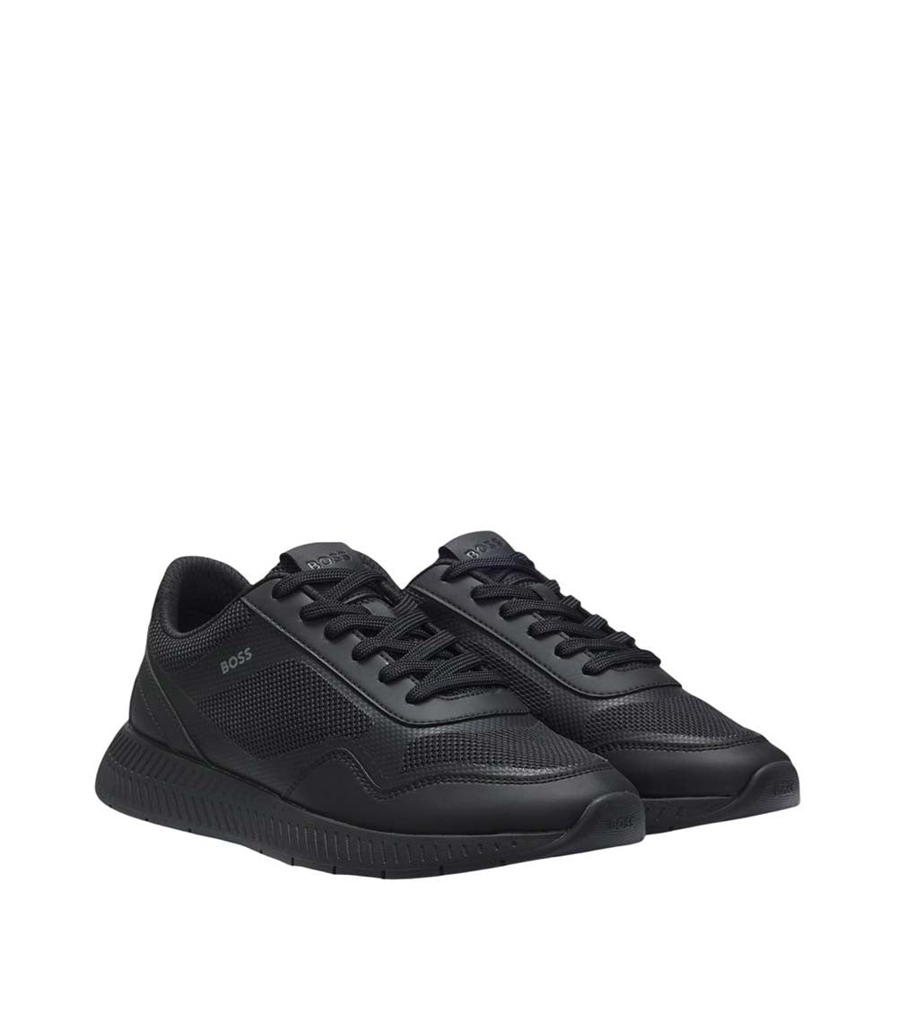 Black Titanium Runn Sneakers 3