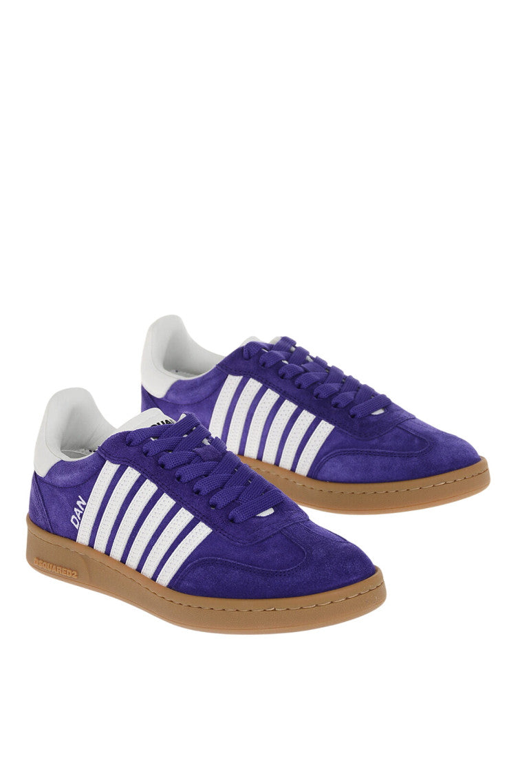 Purple Stripes Boxer Sneakers 2