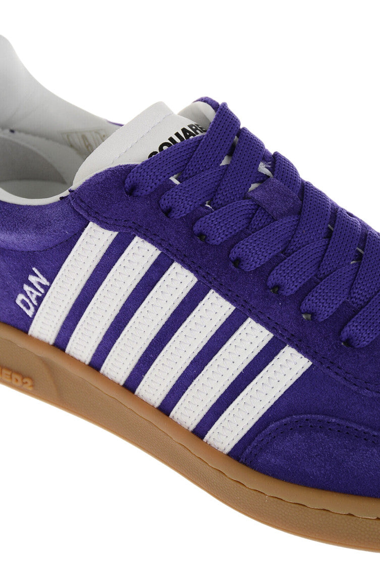 Purple Stripes Boxer Sneakers 4