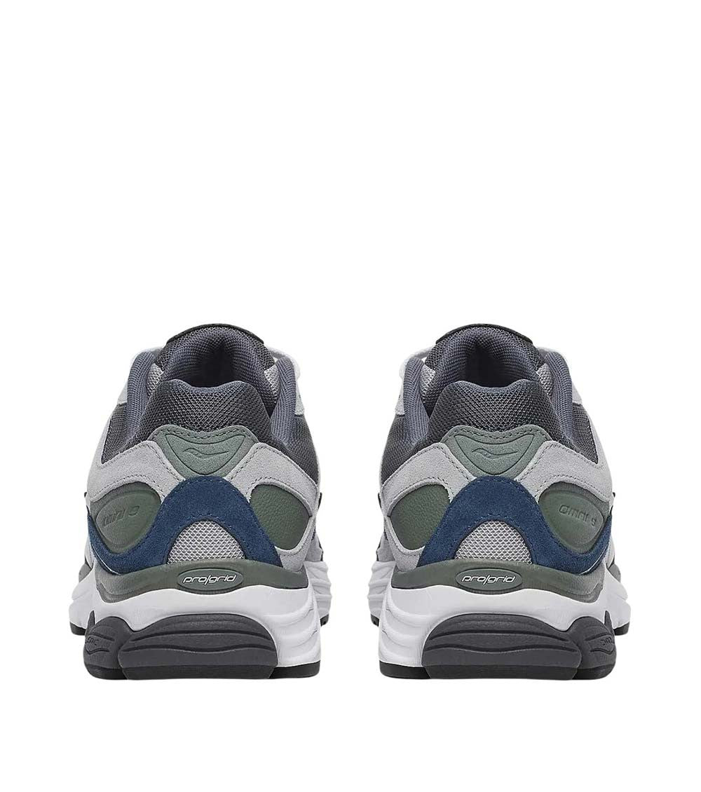 Grey Color Block ProGrid Omni Sneakers 3