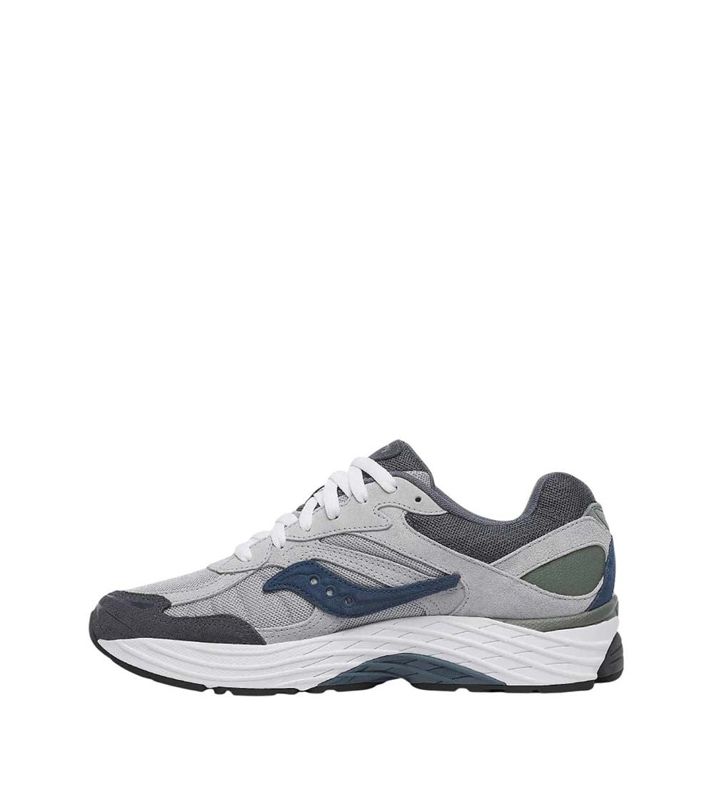 Grey Color Block ProGrid Omni Sneakers 4