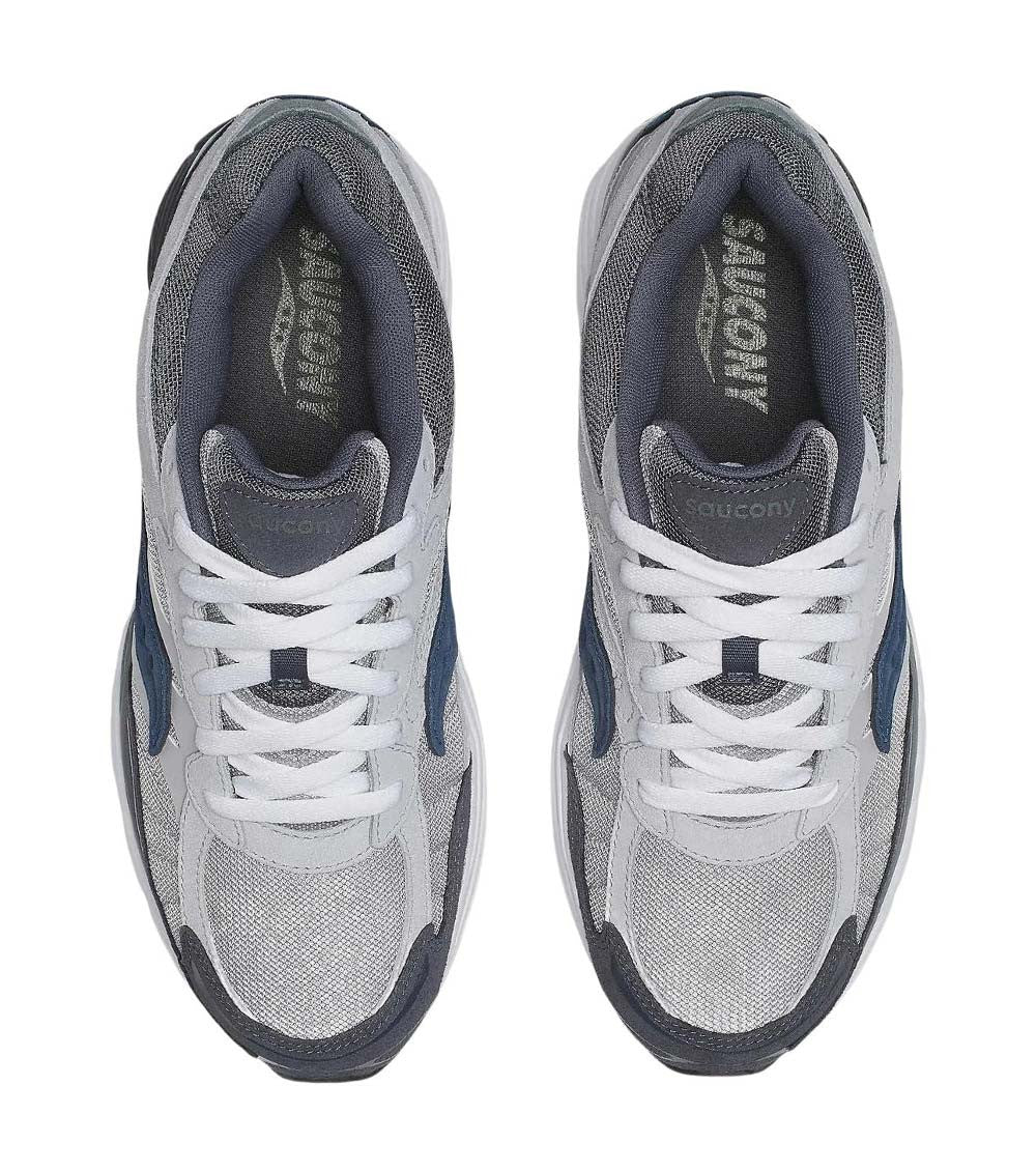 Grey Color Block ProGrid Omni Sneakers 5