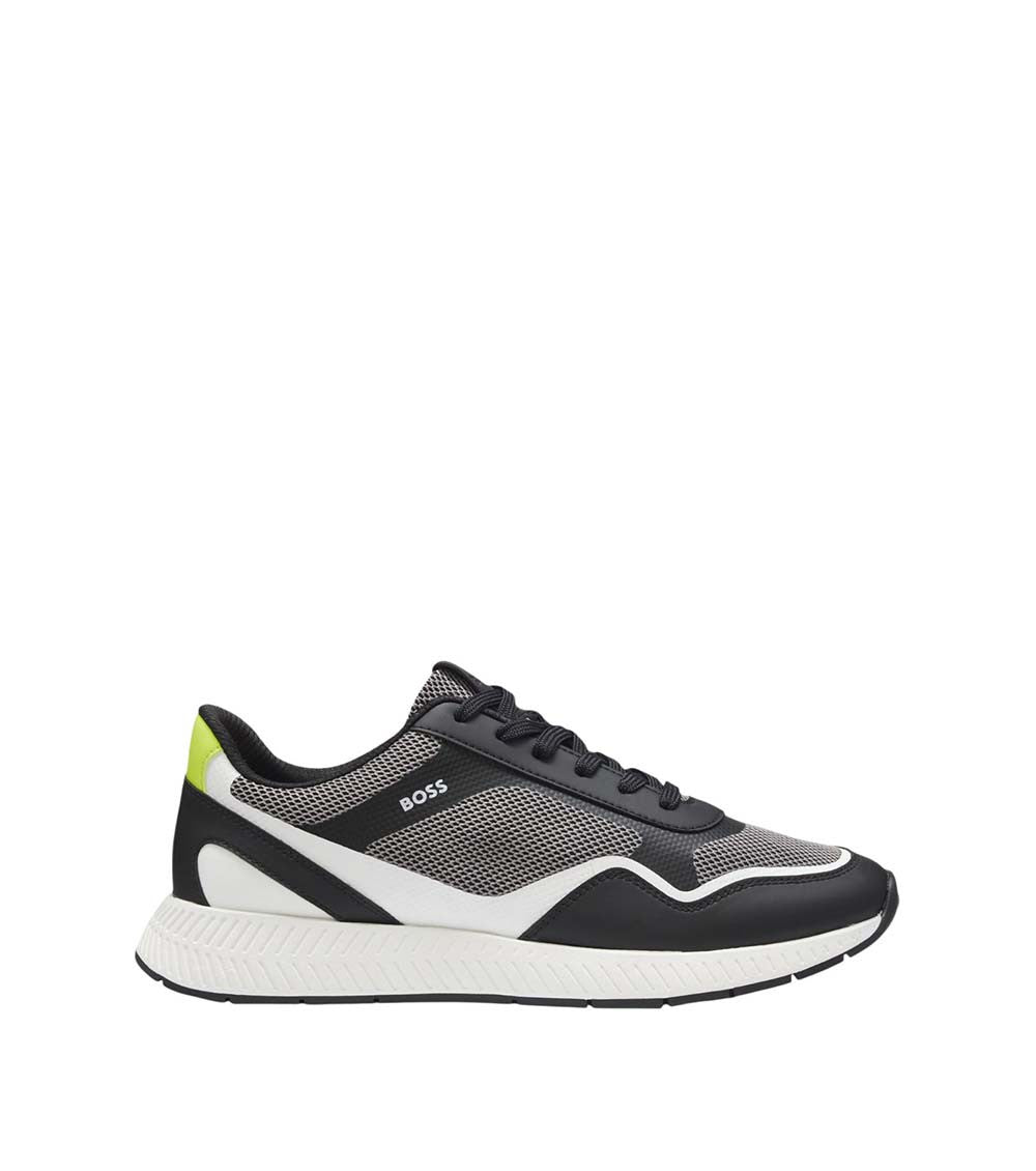 Black Titanium Runn Sneakers 1