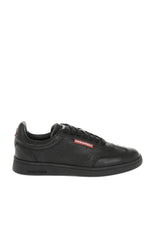 Black Textured Boxer Sneakers 1
