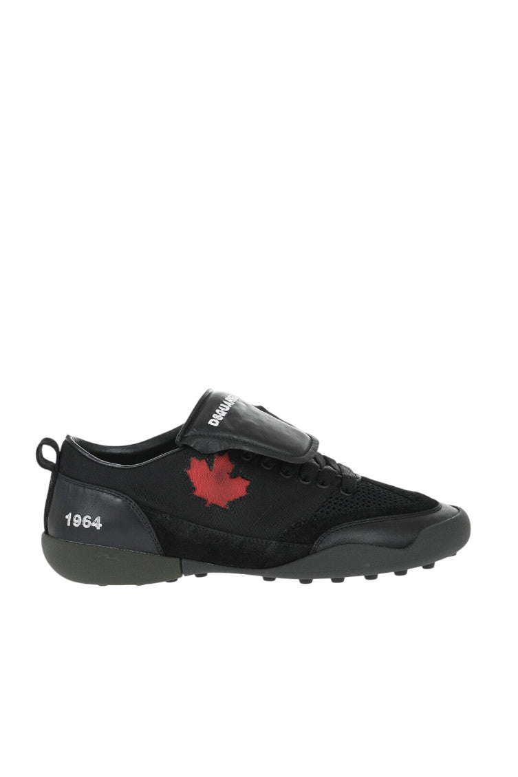 Black Logo Sneakers 1