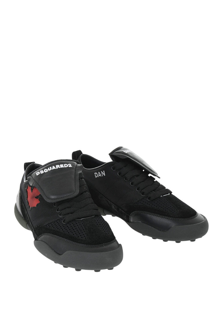 Black Logo Sneakers 2