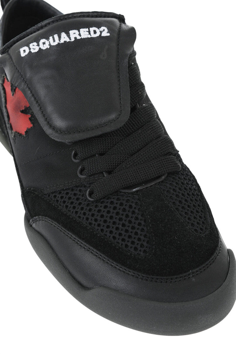 Black Logo Sneakers 4