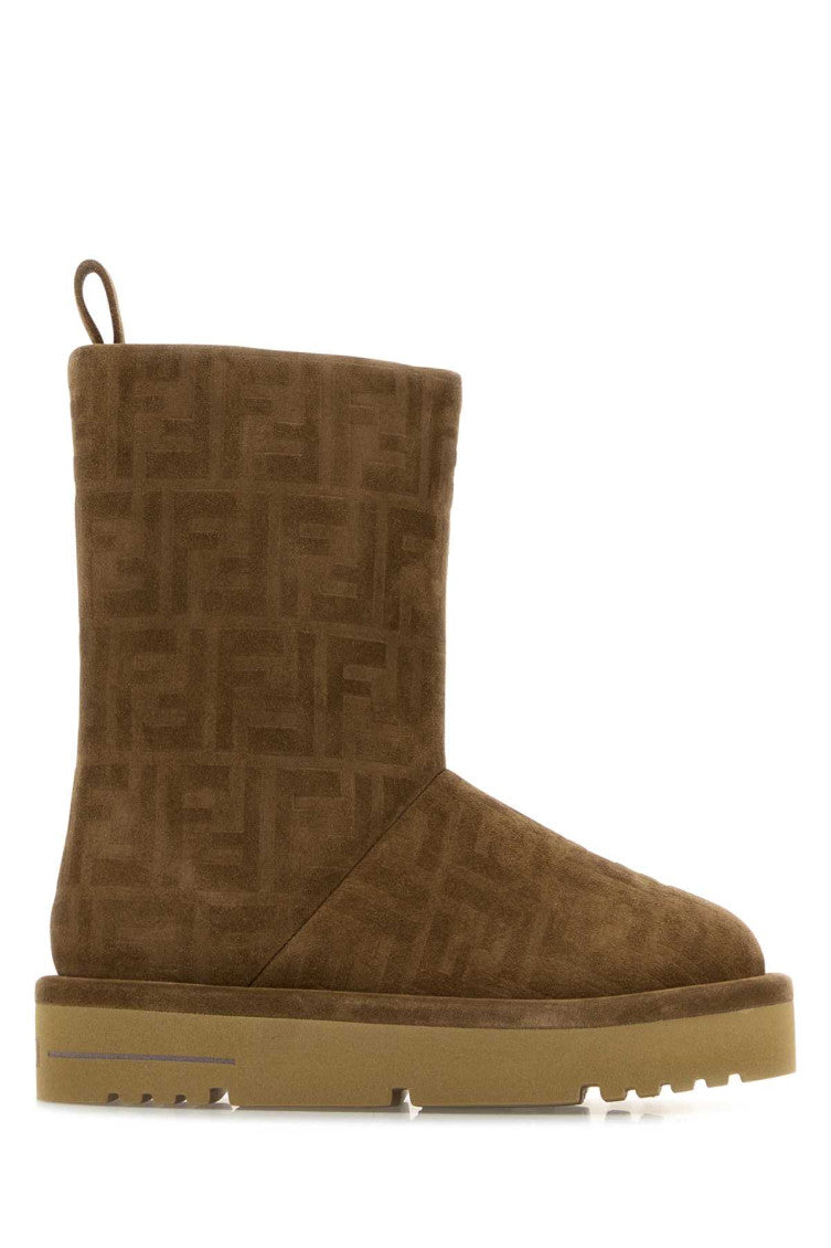 Brown Suede Boots 1