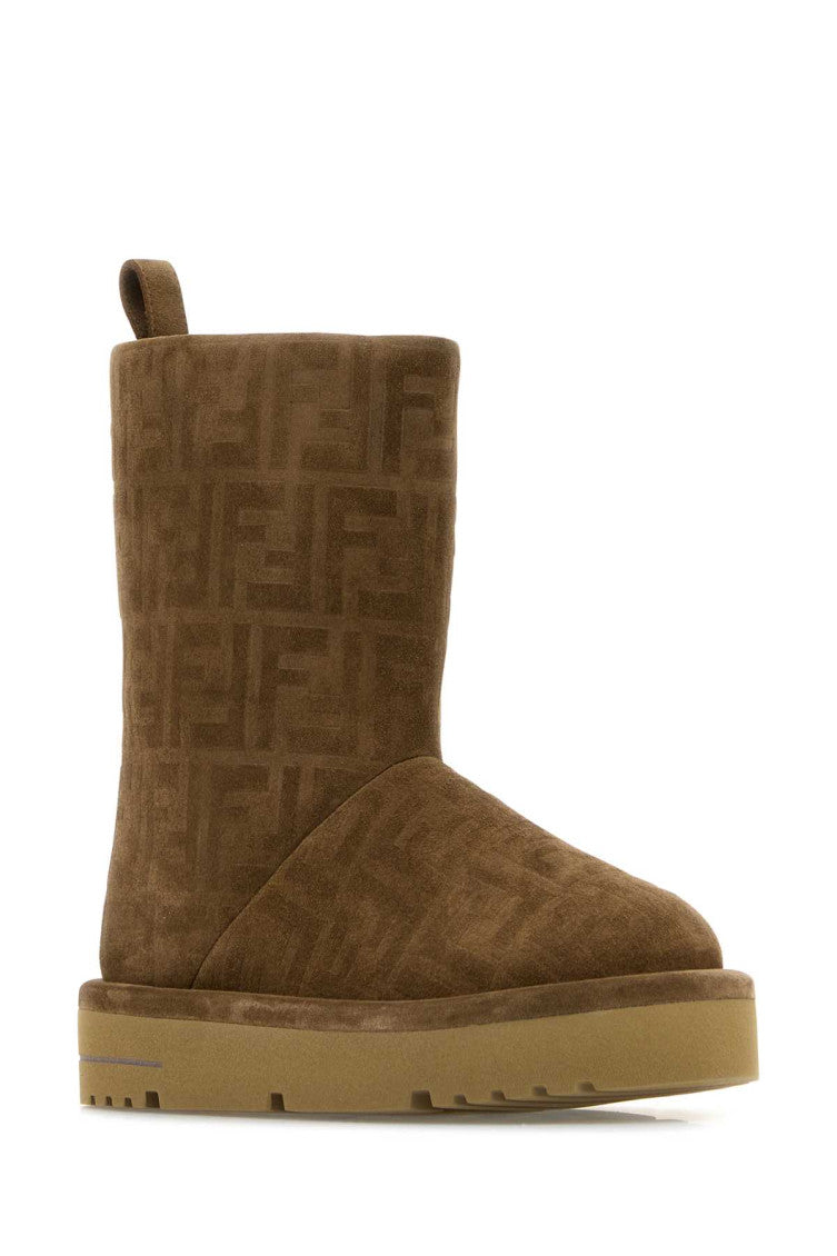 Brown Suede Boots 2