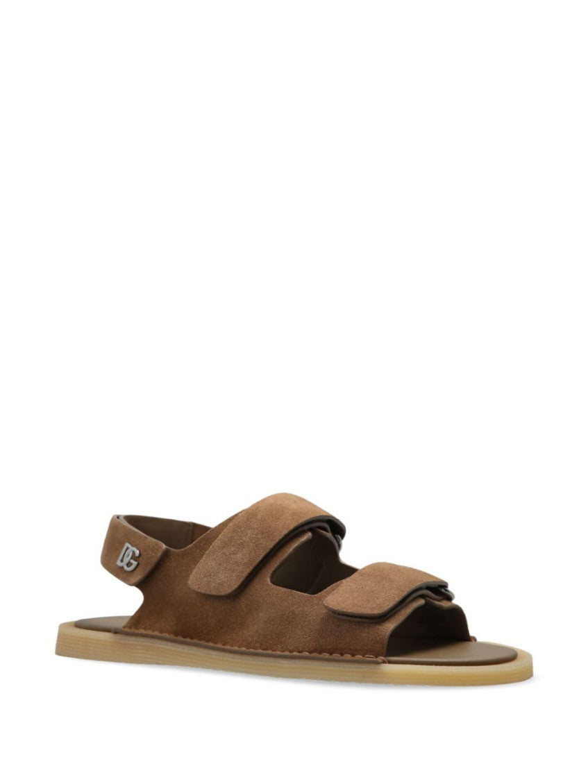 Brown Open Toe Sandals 2