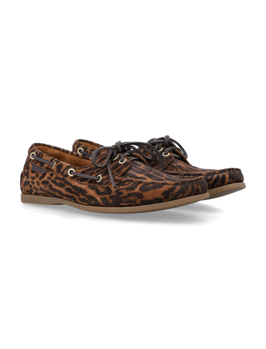 Brown Logo Loafers 2