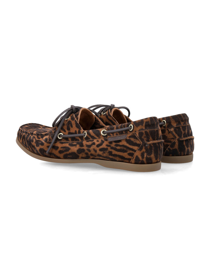 Brown Logo Loafers 3