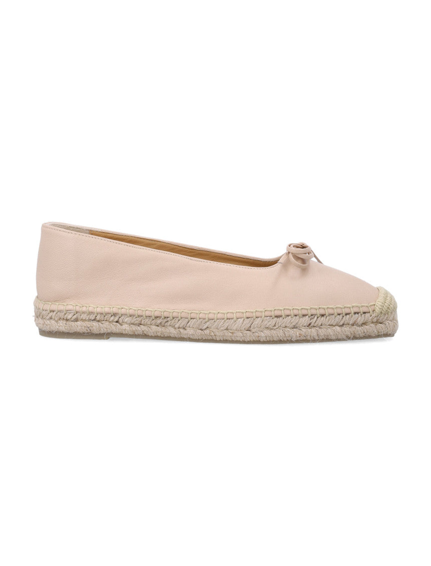 Natural Bow Ballet Espadrilles 1