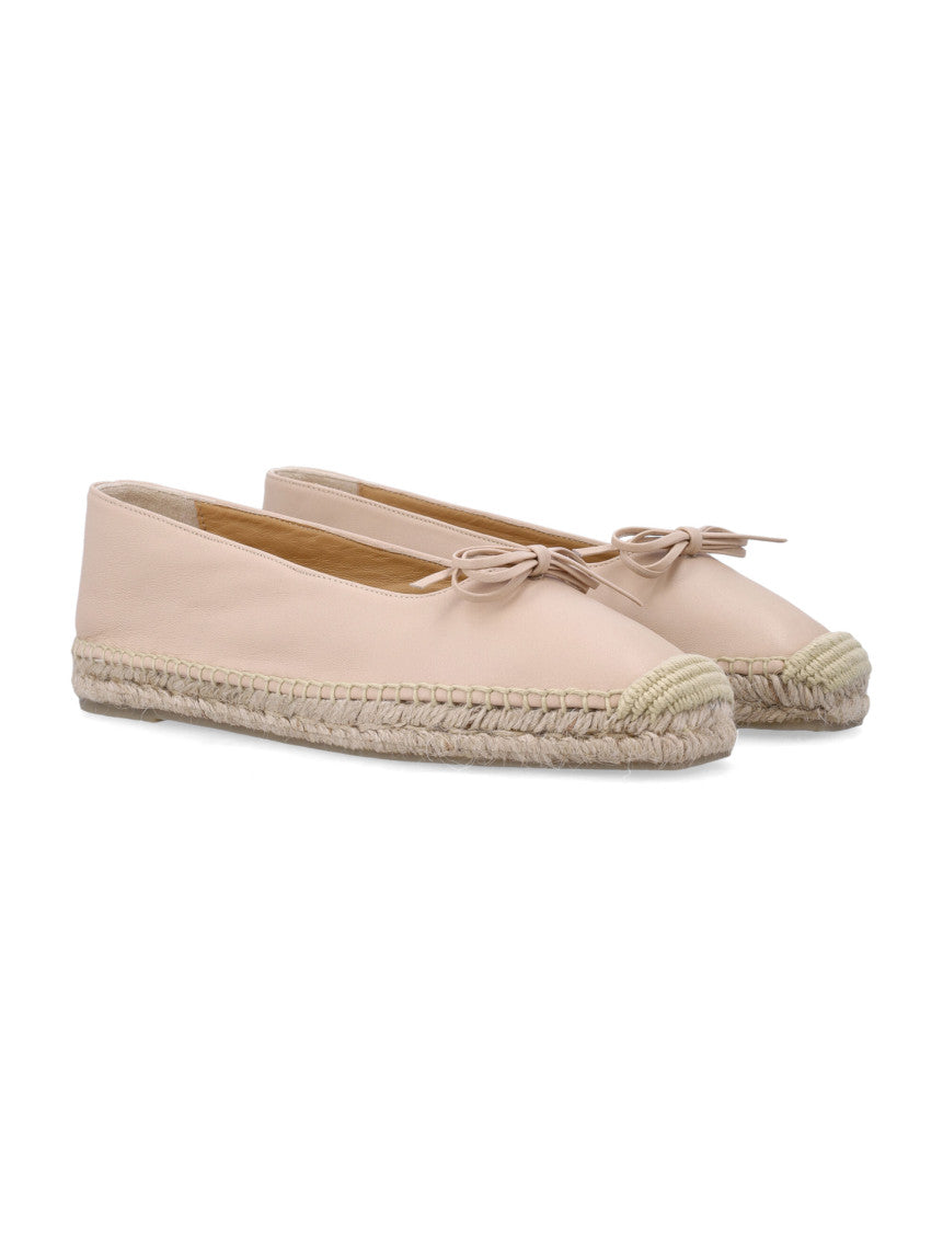 Natural Bow Ballet Espadrilles 2