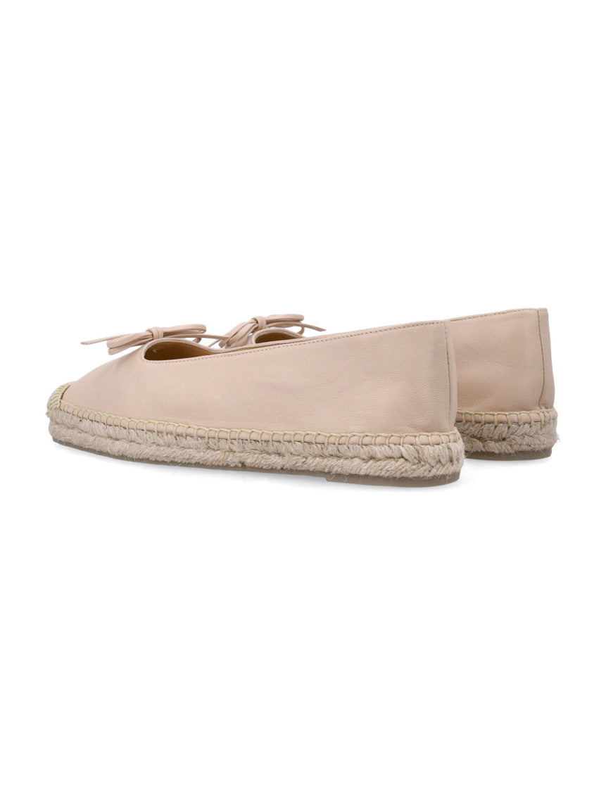 Natural Bow Ballet Espadrilles 3