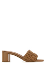 Brown Leather Heels 1