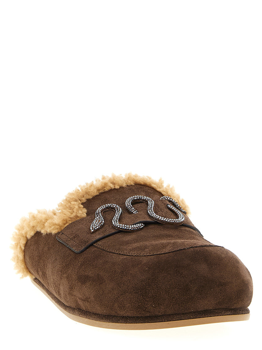 Brown Morgana Mules 2