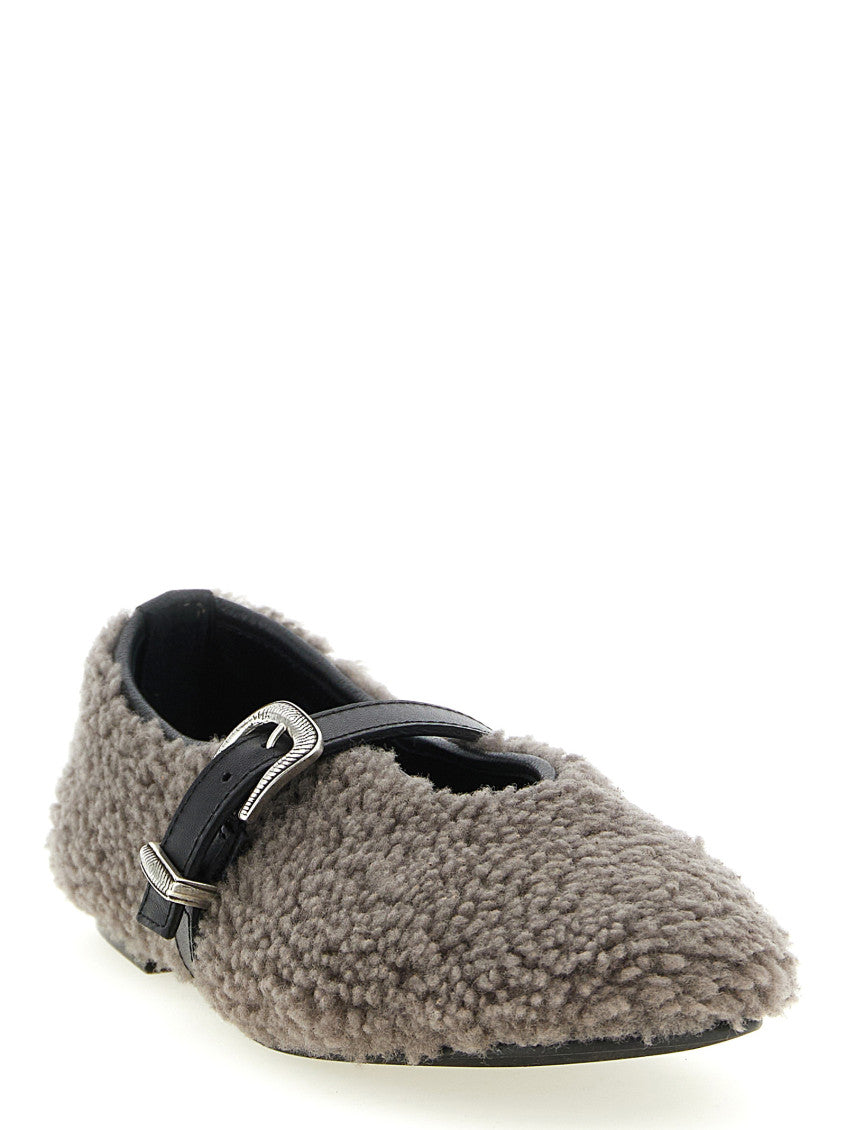 Grey Jude Ballet Flats 2
