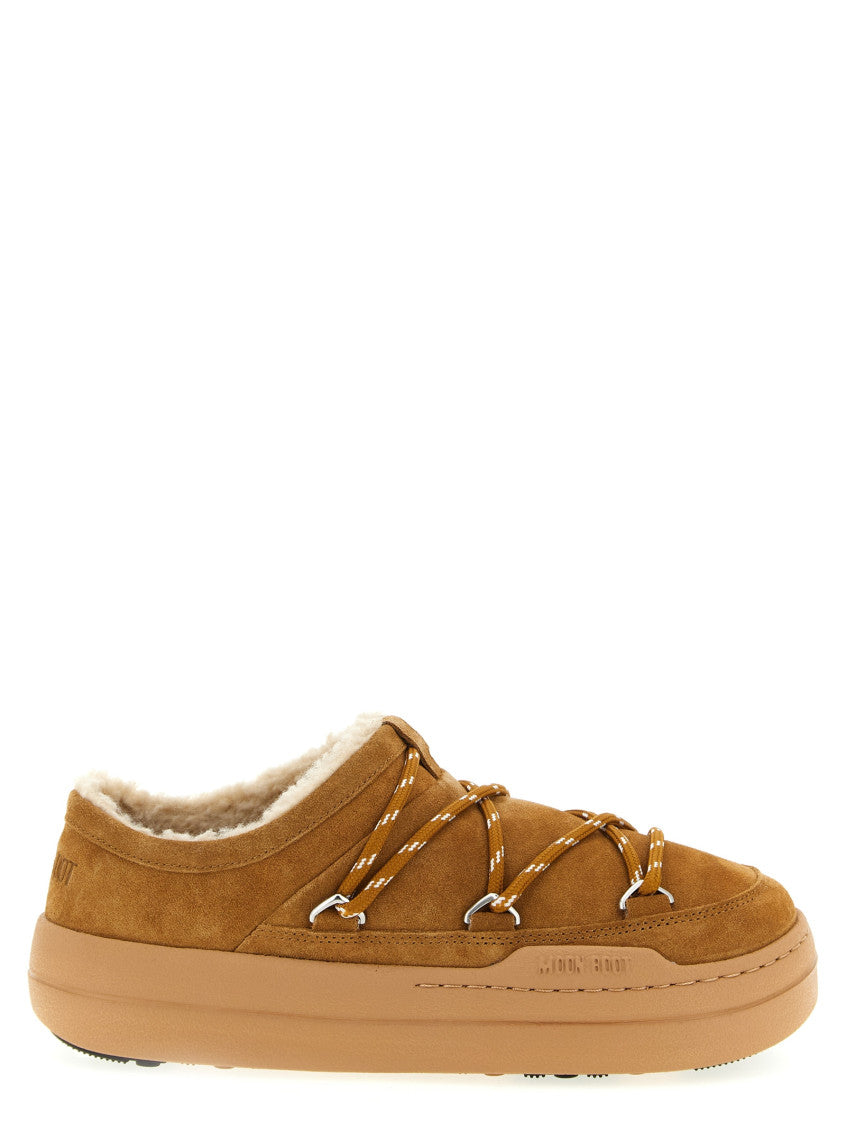 Brown Logo Mules 1
