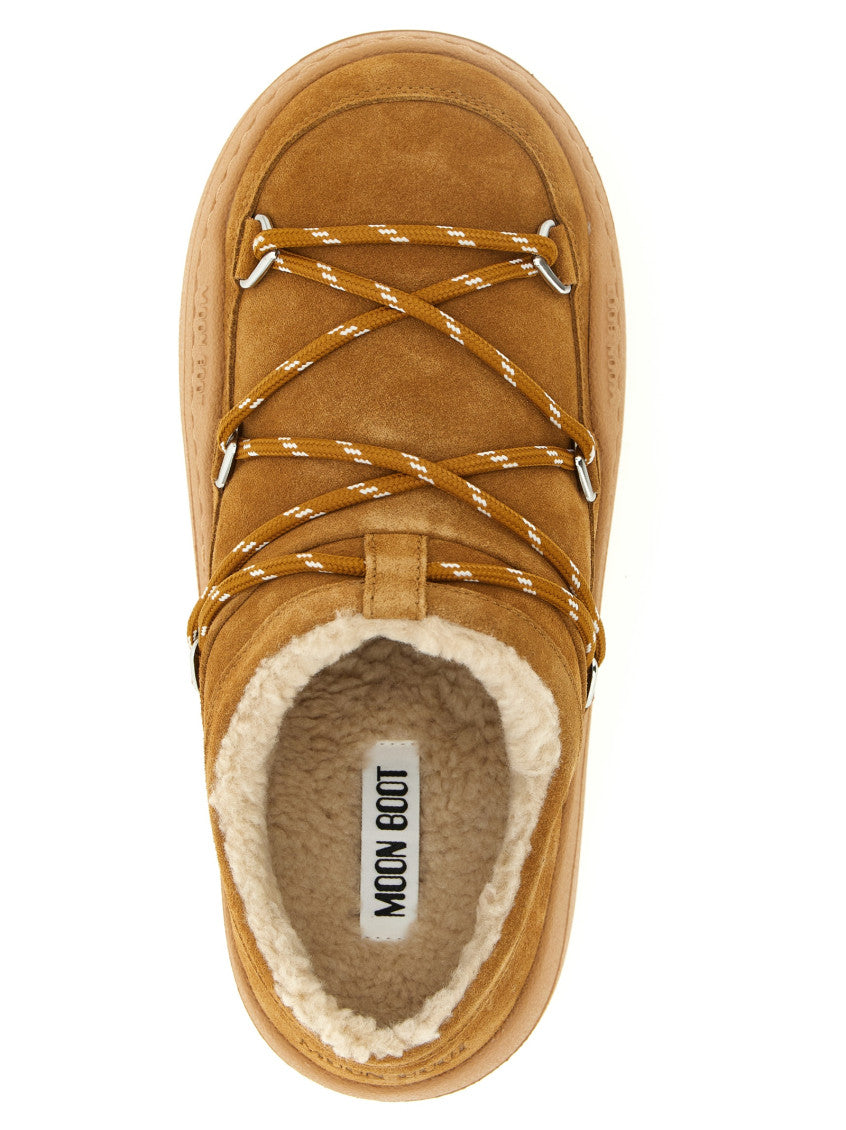 Brown Logo Mules 4