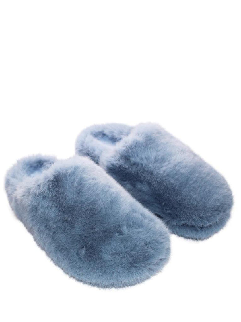 Blue Furry Slides 2
