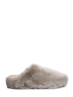Grey Furry Slides 1