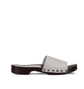 White Slip-on Sandals 1