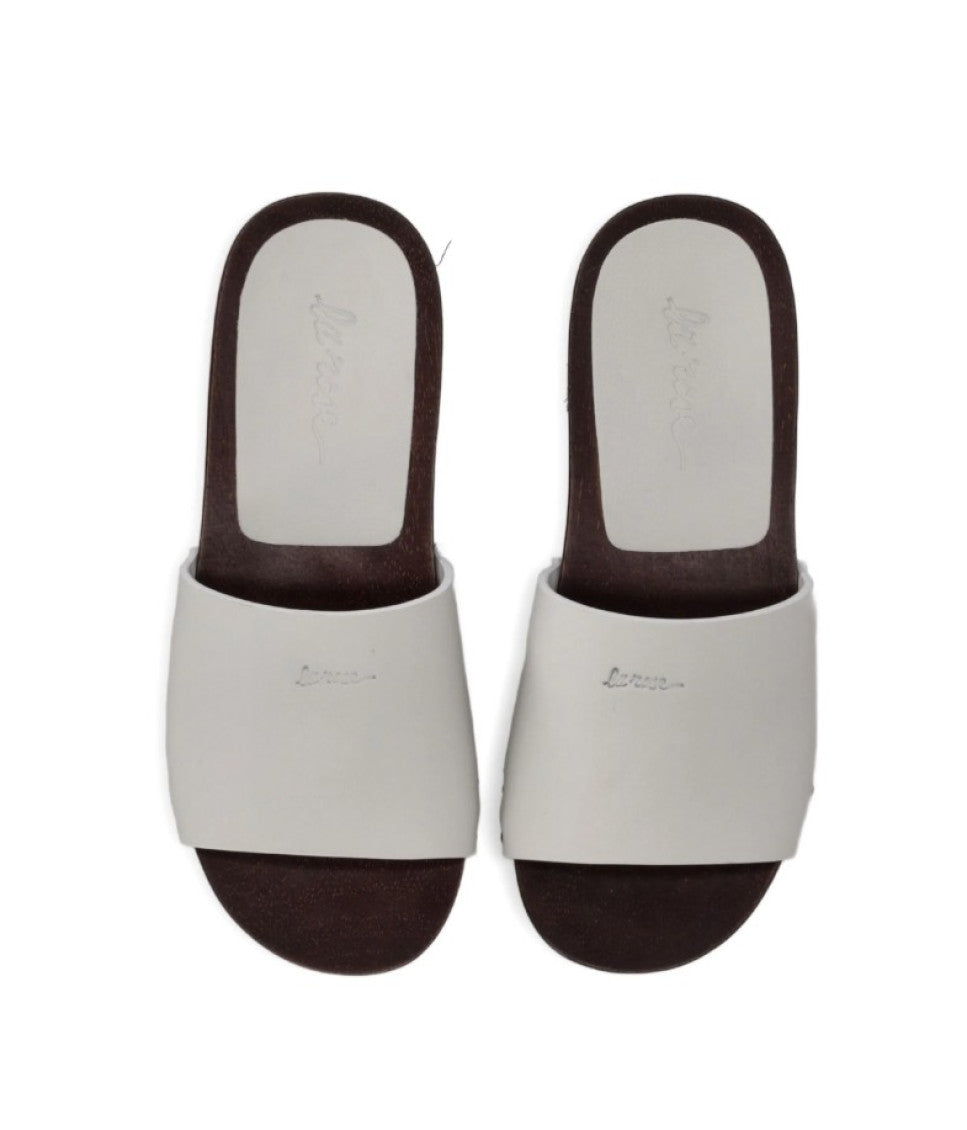 White Slip-on Sandals 3