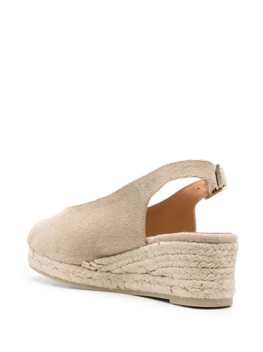 Beige Dosalia Cotton Espadrilles 2
