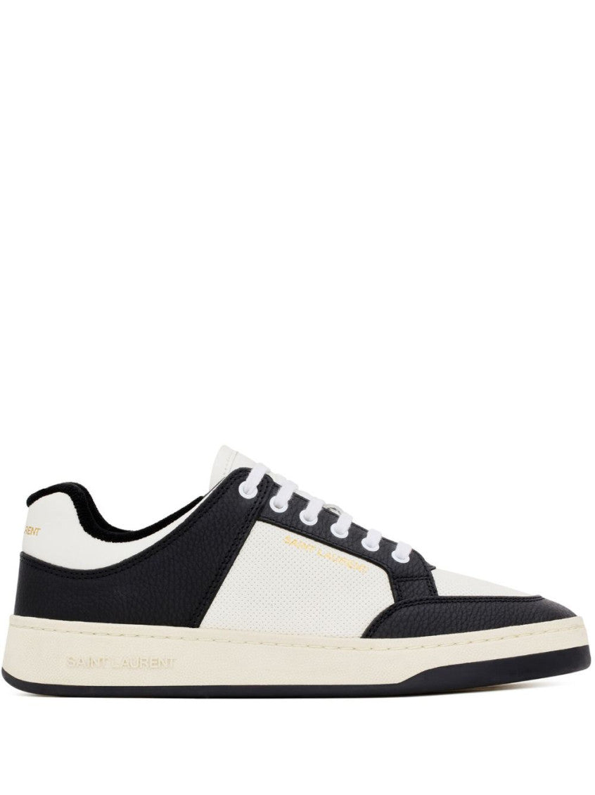 White Logo Sneakers 1