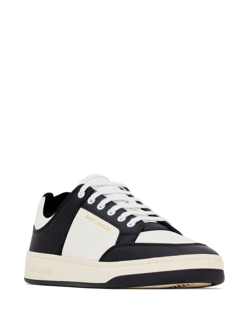White Logo Sneakers 4
