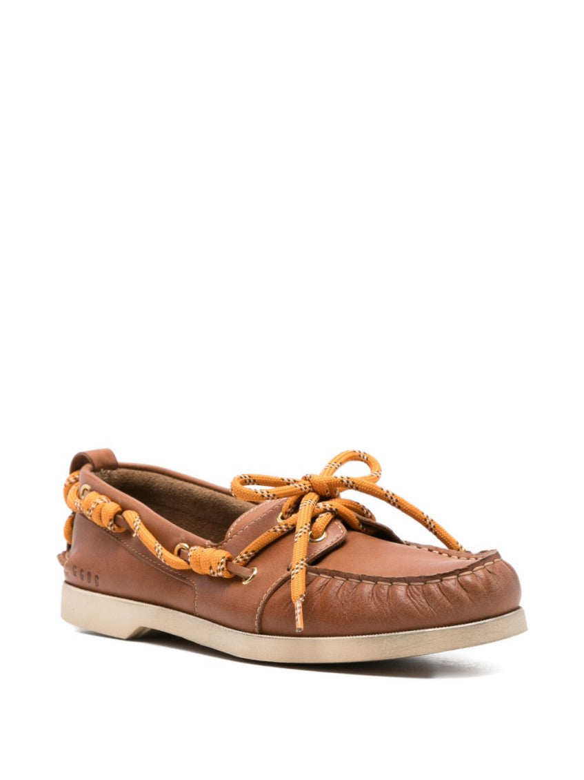 Brown Cruise Leather Loafers 4