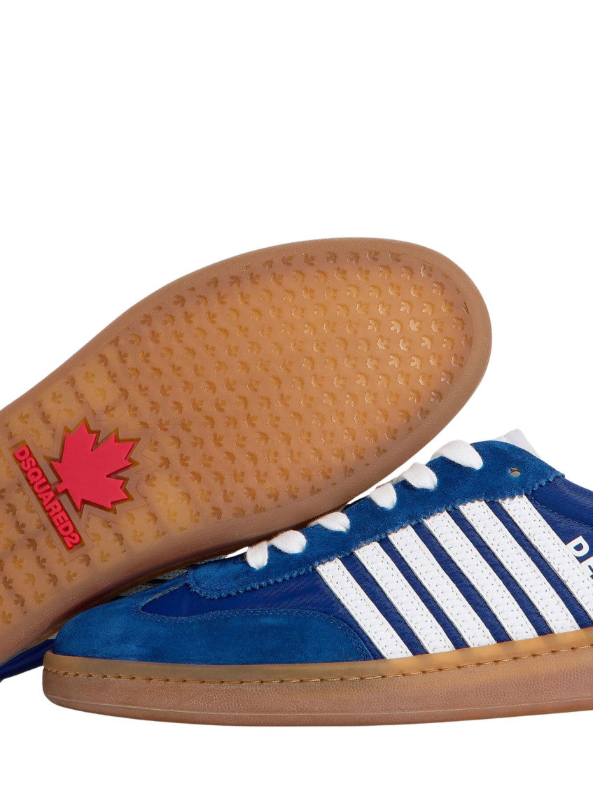 Blue Round-toe Sneakers 5