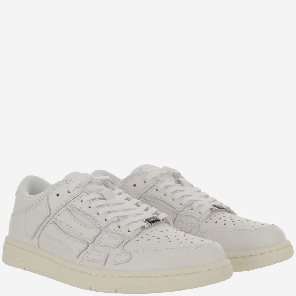 White Lace Up Sneakers 3