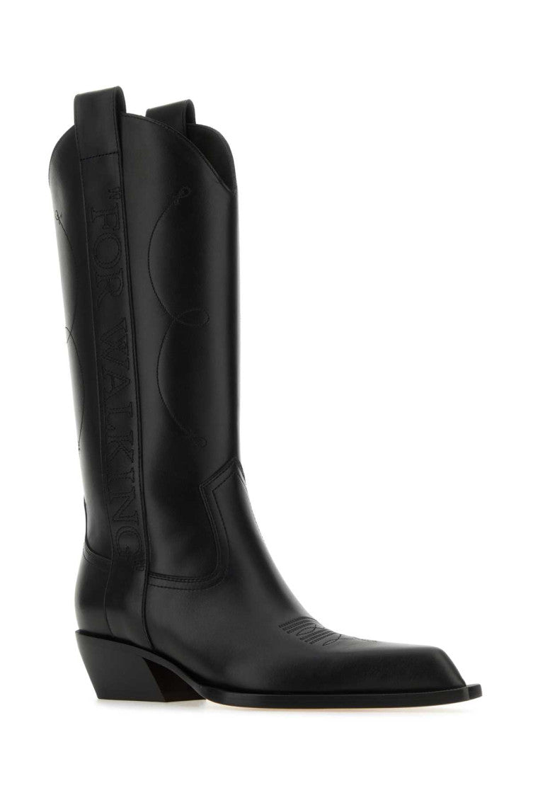 Black Leather Boots 2