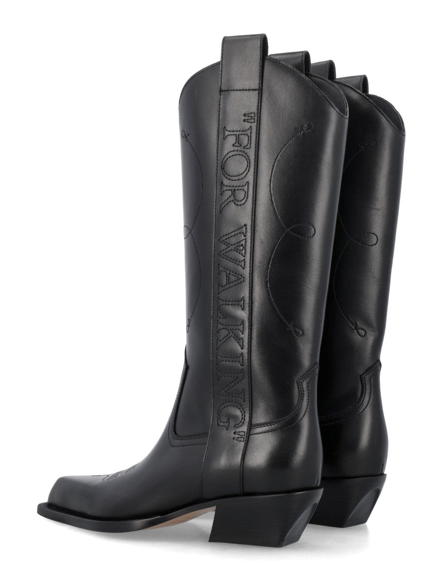 Black Leather Boots 4