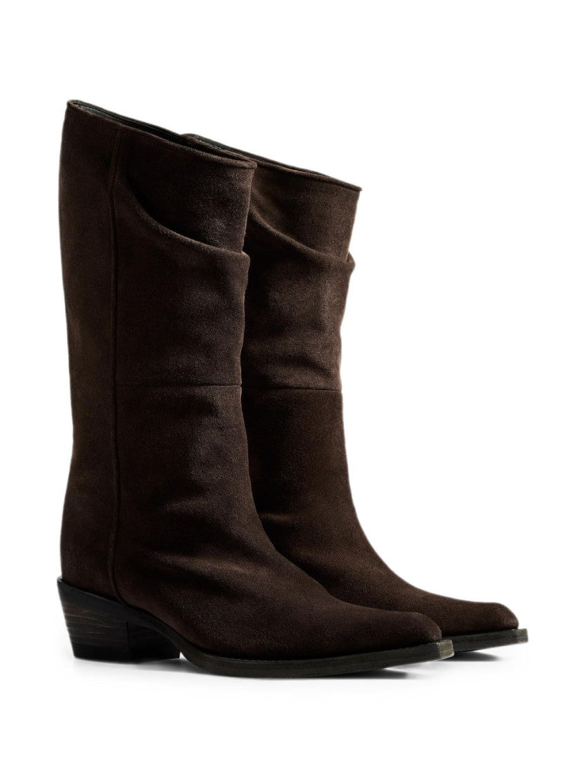 Brown Leather Boots 2